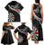 Personalised New Zealand Darts Family Matching Tank Maxi Dress and Hawaiian Shirt Maori Manaia LT7 - Polynesian Pride