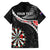 Personalised New Zealand Darts Family Matching Tank Maxi Dress and Hawaiian Shirt Maori Manaia LT7 - Polynesian Pride