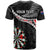 Personalised New Zealand Darts T Shirt Maori Manaia LT7 - Polynesian Pride