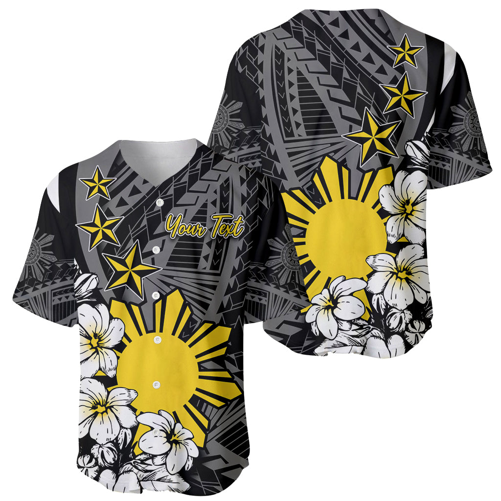 Philippines Sampaguita Personalised Baseball Jersey Women's Day LT7 - Polynesian Pride