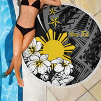 Philippines Sampaguita Personalised Beach Blanket Women's Day