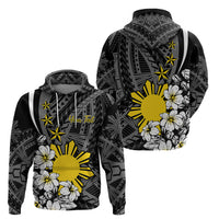 Philippines Sampaguita Personalised Hoodie Women's Day LT7 - Polynesian Pride
