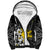 Philippines Sampaguita Personalised Sherpa Hoodie Women's Day LT7 Unisex Black - Polynesian Pride