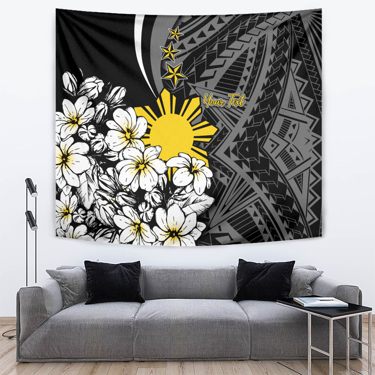 Philippines Sampaguita Personalised Tapestry Women's Day