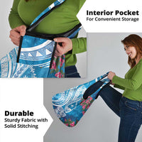 Hafa Adai Guam Grocery Bag Crystal Waves