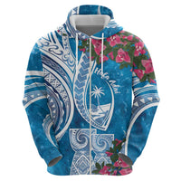 Hafa Adai Guam Hoodie Crystal Waves