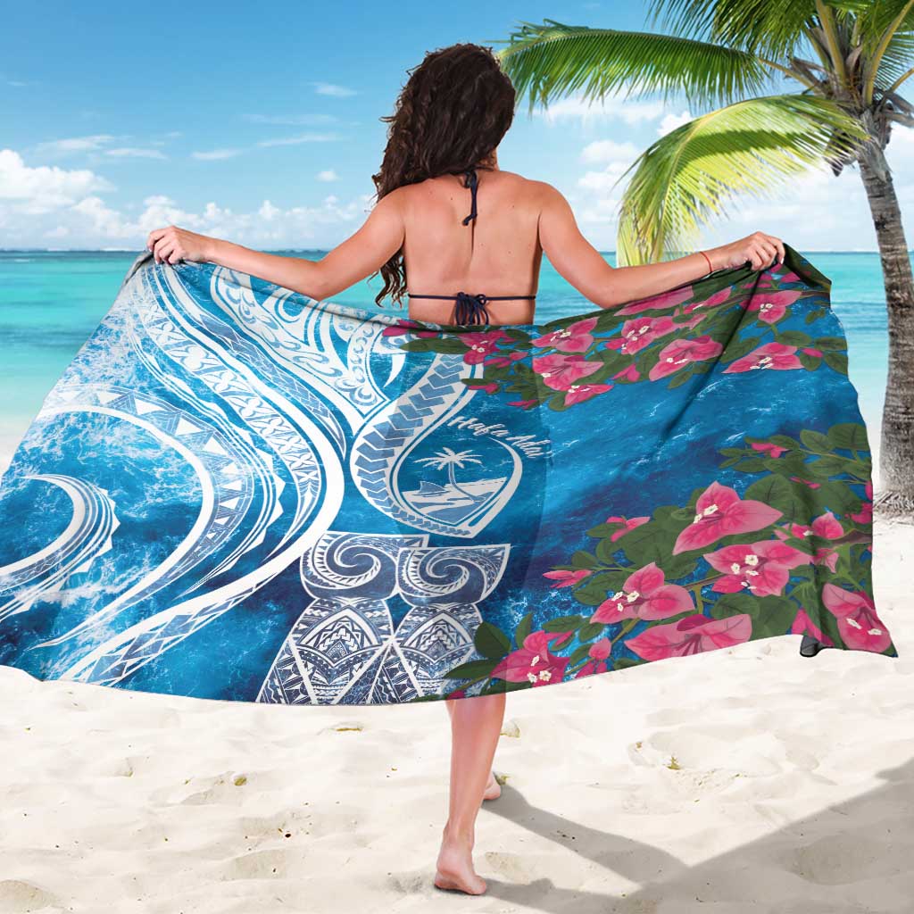 Hafa Adai Guam Sarong Crystal Waves