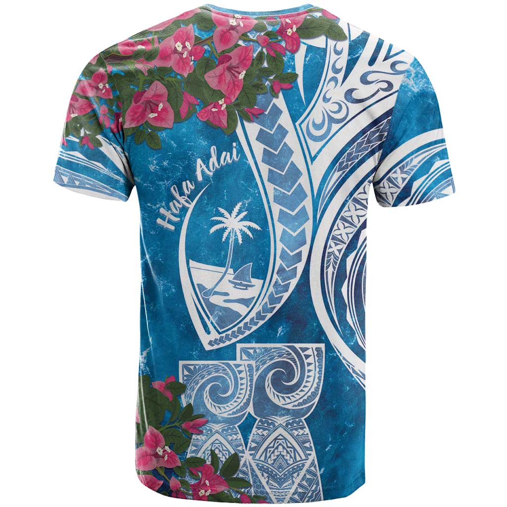 Hafa Adai Guam T Shirt Crystal Waves