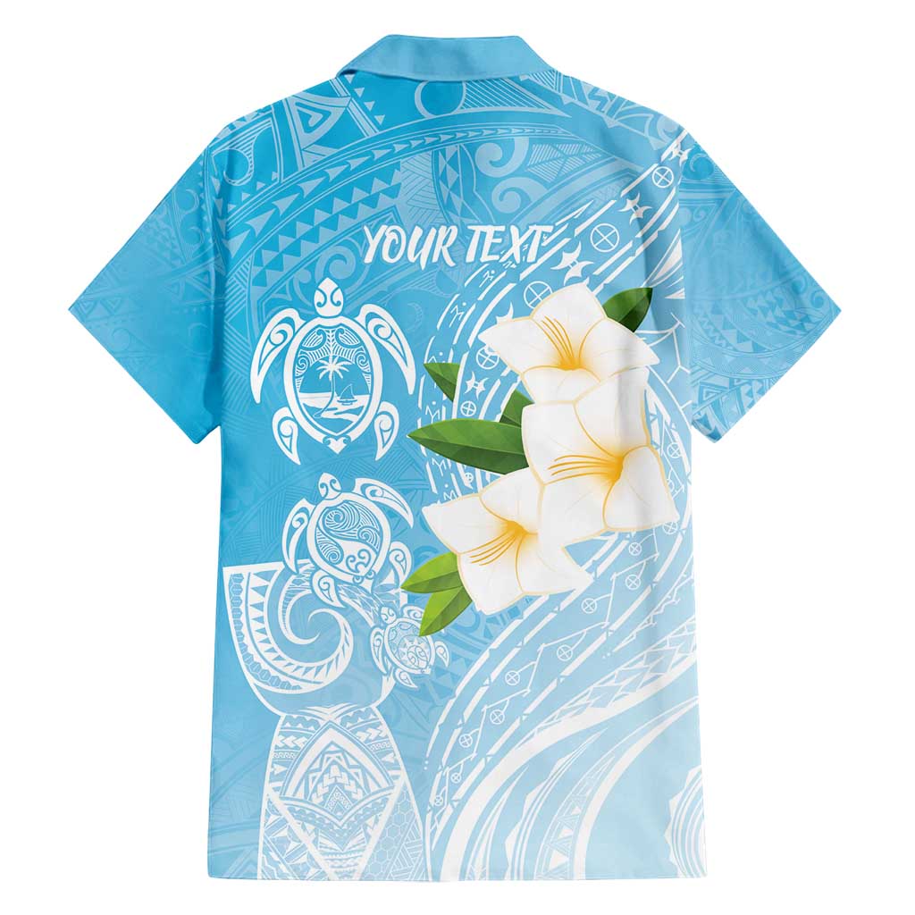 Personalized Guam Chamorro Family Matching Off Shoulder Maxi Dress and Hawaiian Shirt Turtles and Guasali Flowers