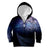 New Zealand Aotearoa Matariki Kid Hoodie Starry Silver Fern