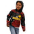 Personalised PNG Kumuls Rugby Kid Hoodie Motuan Mix Patterns LT7 - Polynesian Pride