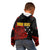 Personalised PNG Kumuls Rugby Kid Hoodie Motuan Mix Patterns LT7 - Polynesian Pride