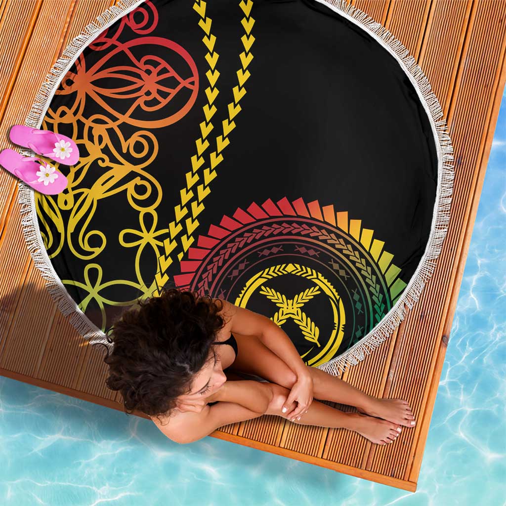 Proudly Ni-Van Sandroing Inspired Classic Style Beach Blanket LT7 - Polynesian Pride