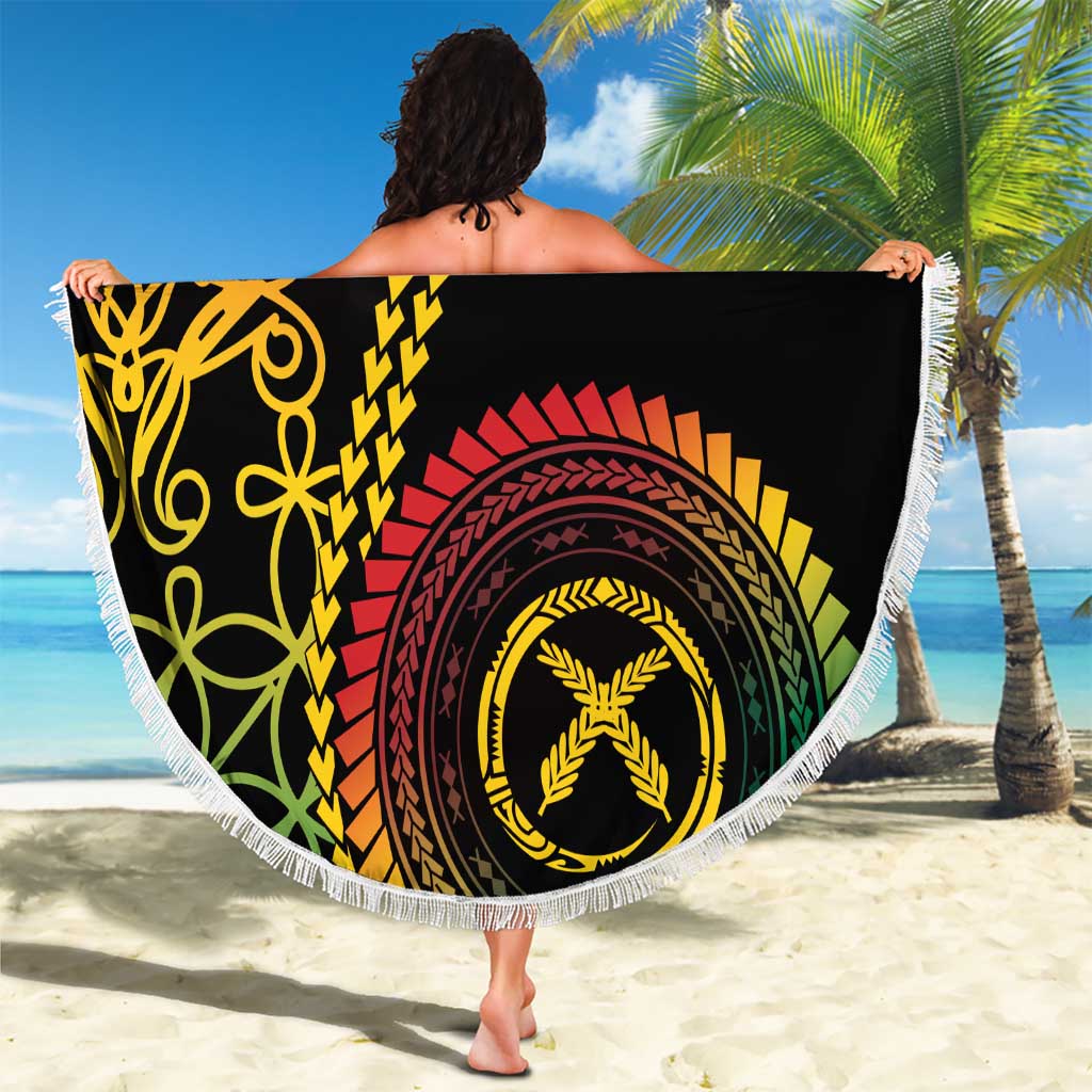 Proudly Ni-Van Sandroing Inspired Classic Style Beach Blanket LT7 - Polynesian Pride