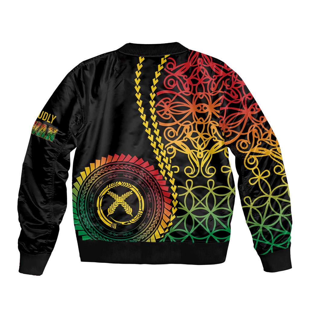 Proudly Ni-Van Sandroing Inspired Classic Style Bomber Jacket