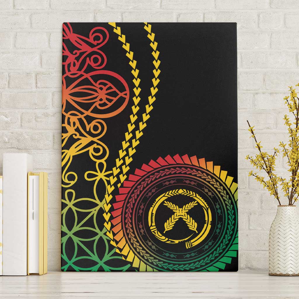 Proudly Ni-Van Sandroing Inspired Classic Style Canvas Wall Art LT7 Without Frame Colorful - Polynesian Pride