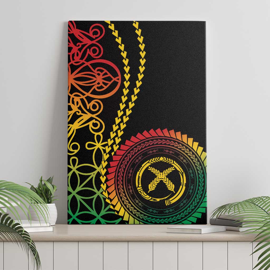 Proudly Ni-Van Sandroing Inspired Classic Style Canvas Wall Art LT7 - Polynesian Pride