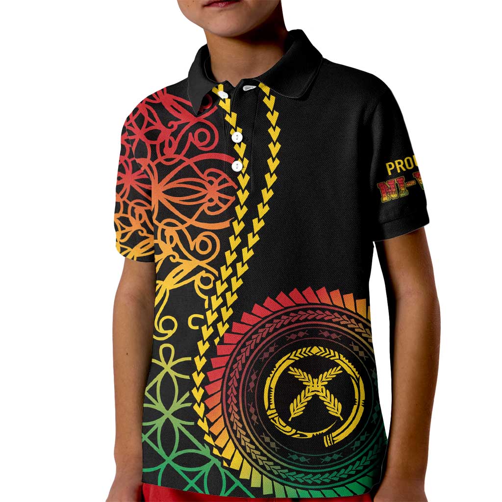 Proudly Ni-Van Sandroing Inspired Classic Style Kid Polo Shirt