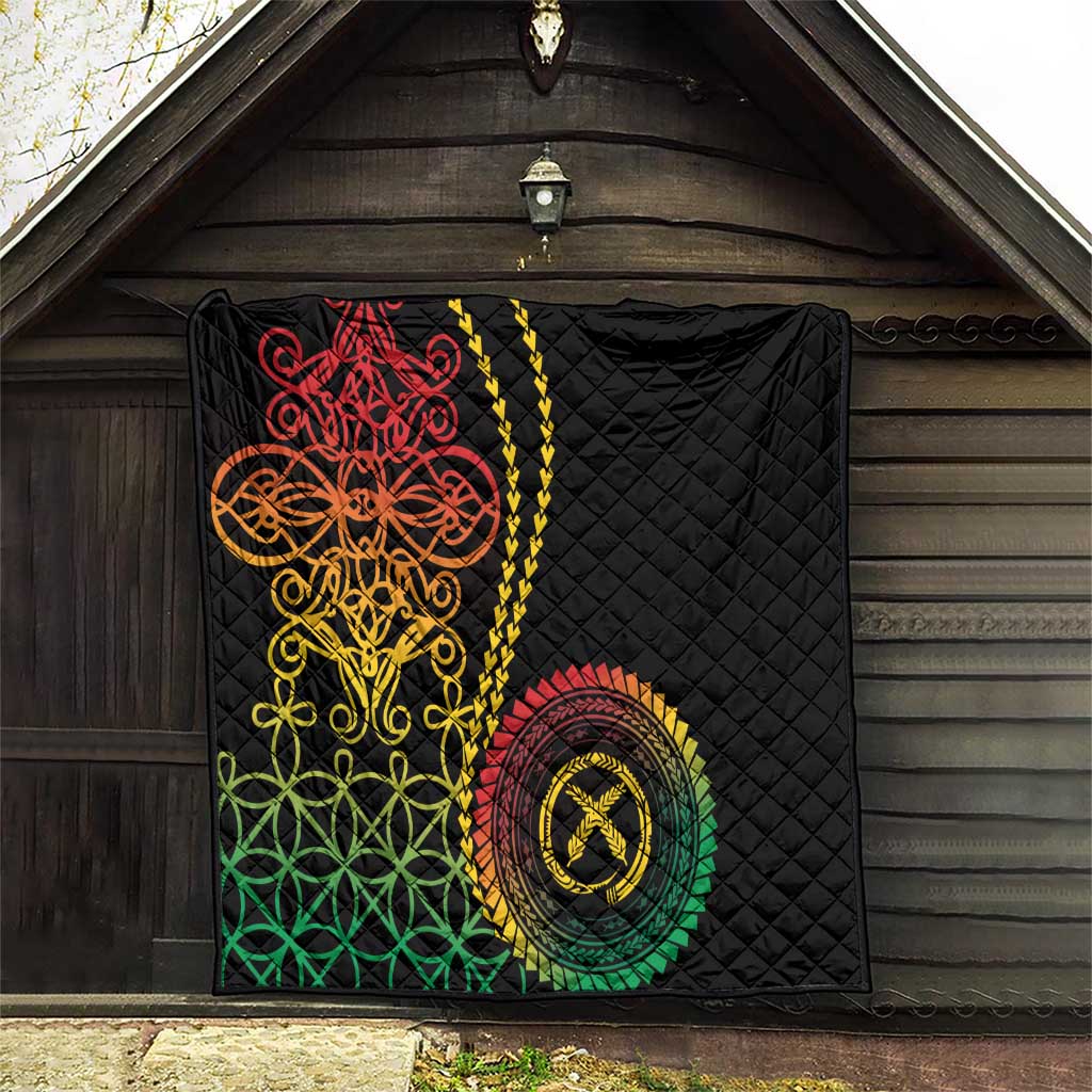 Proudly Ni-Van Sandroing Inspired Classic Style Quilt