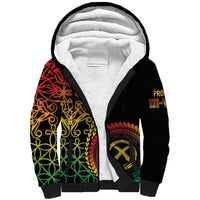 Proudly Ni-Van Sandroing Inspired Classic Style Sherpa Hoodie LT7 Unisex Colorful - Polynesian Pride