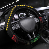 Proudly Ni-Van Sandroing Inspired Classic Style Steering Wheel Cover LT7 Universal Fit Colorful - Polynesian Pride