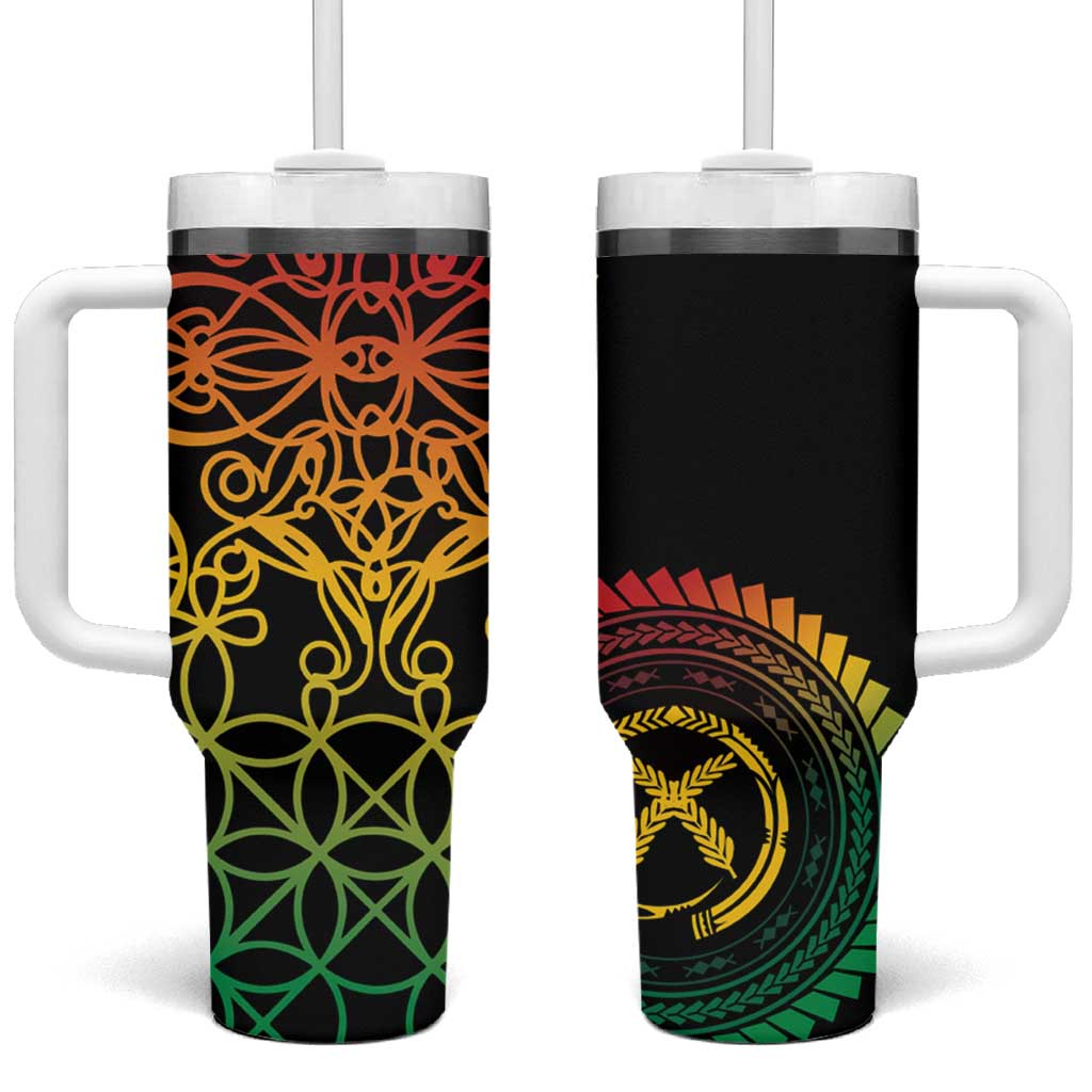 Proudly Ni-Van Sandroing Inspired Classic Style Tumbler With Handle