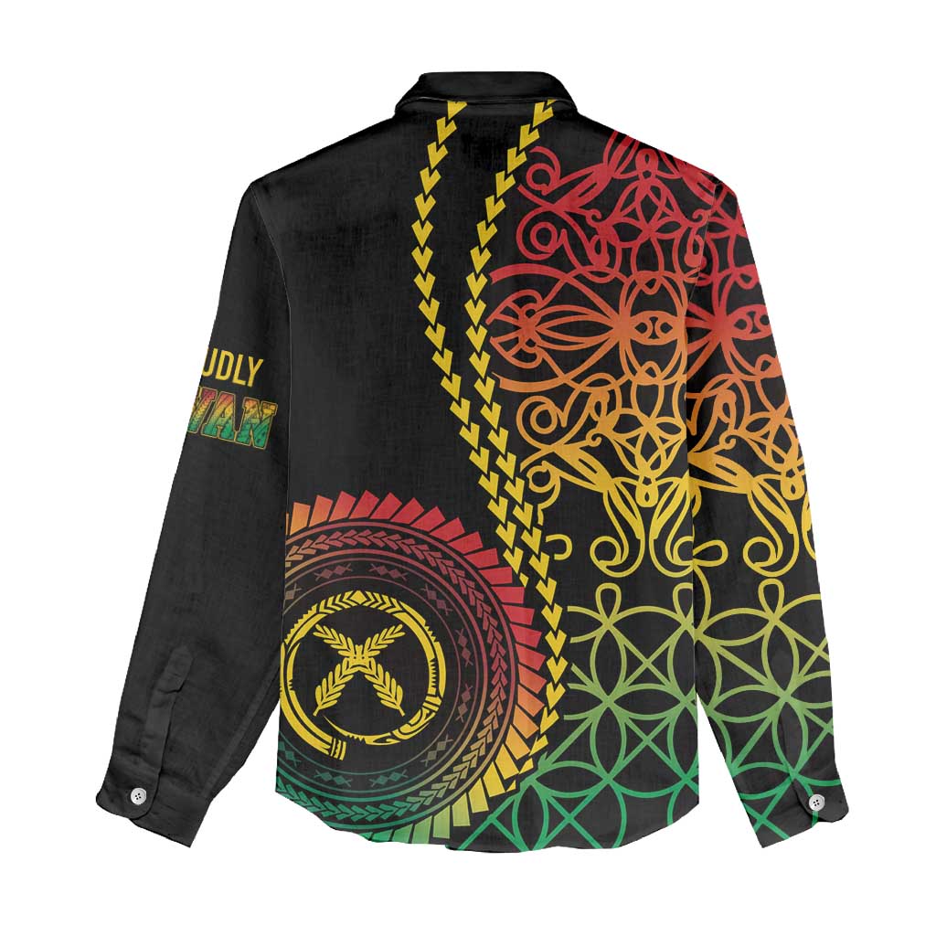 Proudly Ni-Van Sandroing Inspired Classic Style Women Casual Shirt