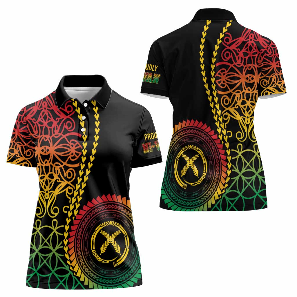 Proudly Ni-Van Sandroing Inspired Classic Style Women Polo Shirt