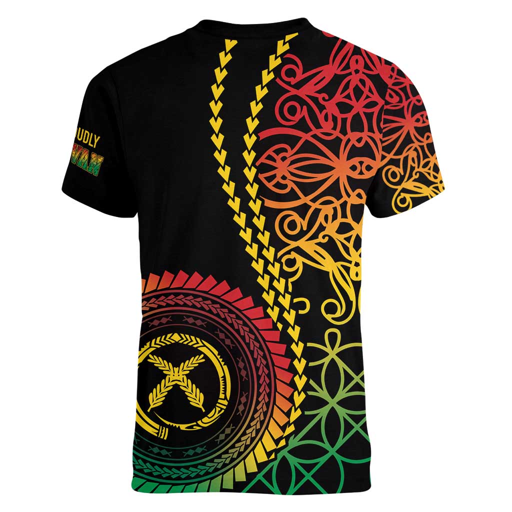 Proudly Ni-Van Sandroing Inspired Classic Style Women V-Neck T-Shirt