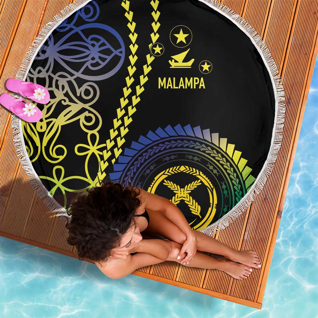 Proudly Ni-Van Sandroing Inspired Beach Blanket Malampa Classic Style LT7 - Polynesian Pride