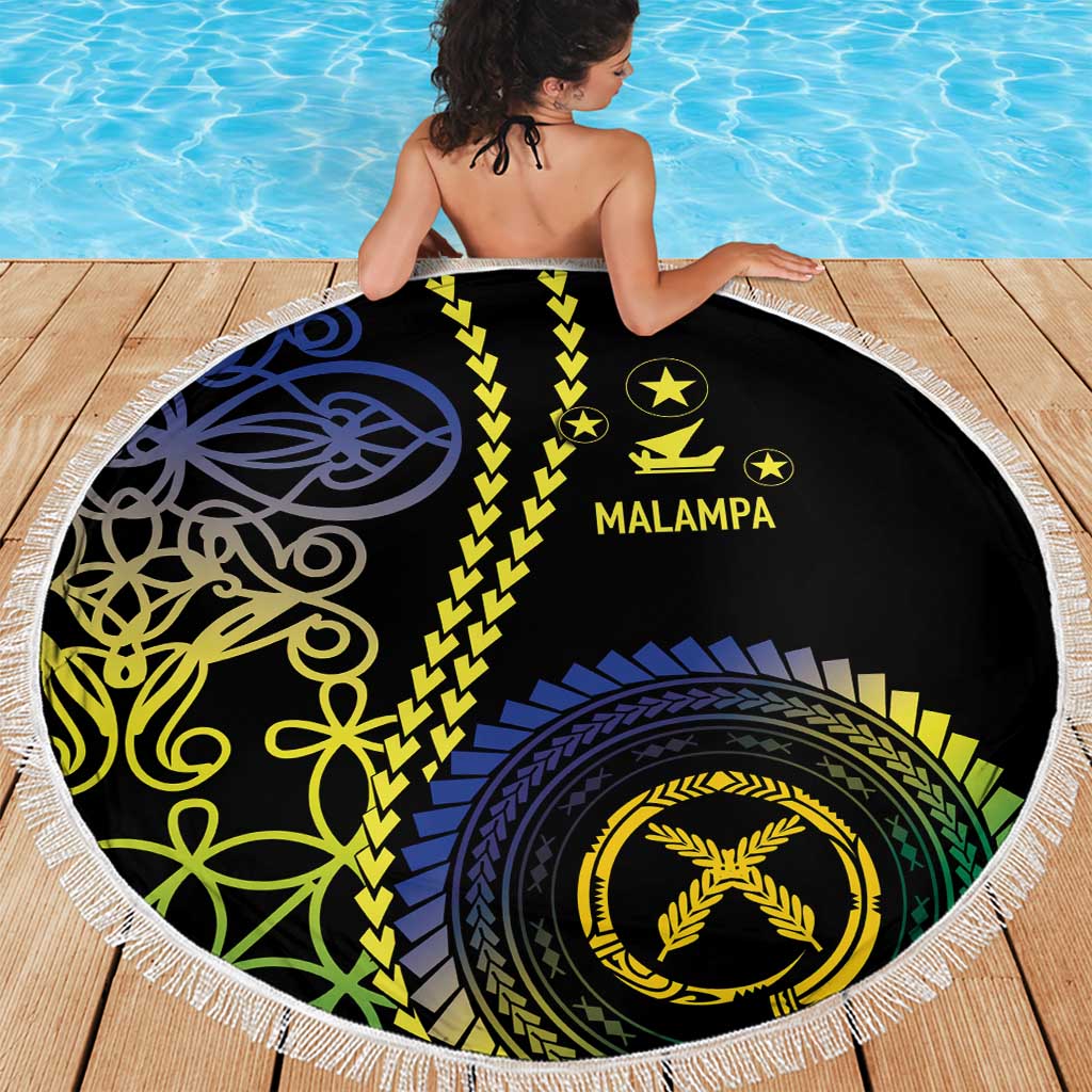 Proudly Ni-Van Sandroing Inspired Beach Blanket Malampa Classic Style LT7 - Polynesian Pride