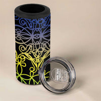 Proudly Ni-Van Sandroing Inspired 4 in 1 Can Cooler Tumbler Malampa Classic Style LT7 - Polynesian Pride