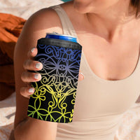 Proudly Ni-Van Sandroing Inspired 4 in 1 Can Cooler Tumbler Malampa Classic Style LT7 - Polynesian Pride