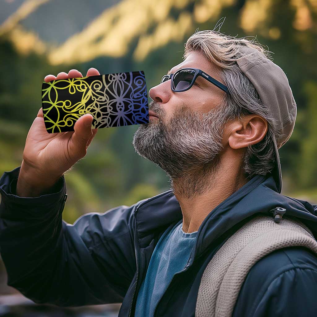 Proudly Ni-Van Sandroing Inspired 4 in 1 Can Cooler Tumbler Malampa Classic Style LT7 - Polynesian Pride