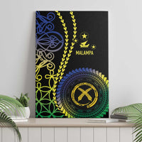 Proudly Ni-Van Sandroing Inspired Canvas Wall Art Malampa Classic Style LT7 - Polynesian Pride