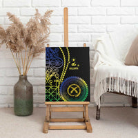 Proudly Ni-Van Sandroing Inspired Canvas Wall Art Malampa Classic Style LT7 - Polynesian Pride