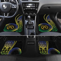Proudly Ni-Van Sandroing Inspired Car Mats Malampa Classic Style LT7 Set 4pcs Colorful - Polynesian Pride