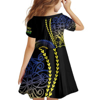 Proudly Ni-Van Sandroing Inspired Family Matching Off Shoulder Short Dress and Hawaiian Shirt Malampa Classic Style
