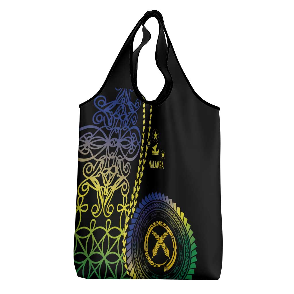 Proudly Ni-Van Sandroing Inspired Grocery Bag Malampa Classic Style LT7 - Polynesian Pride