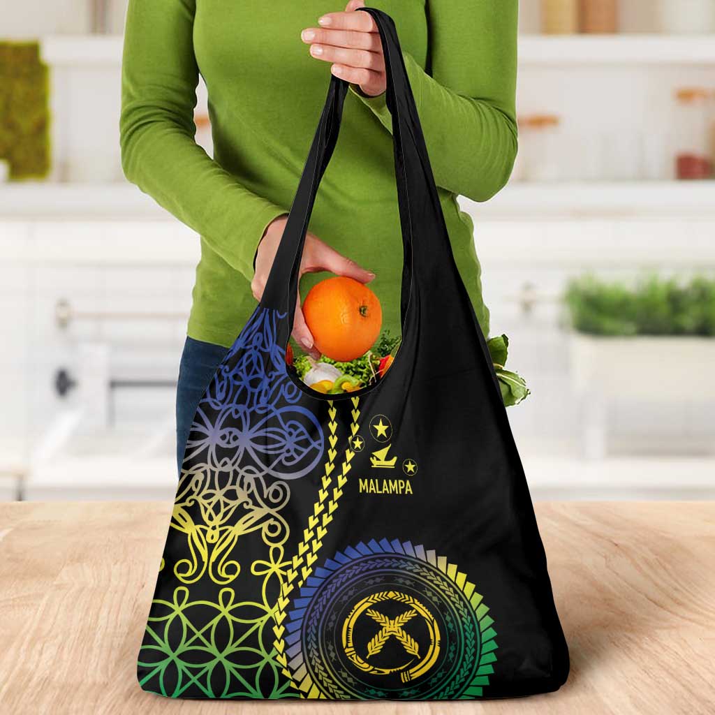 Proudly Ni-Van Sandroing Inspired Grocery Bag Malampa Classic Style LT7 - Polynesian Pride