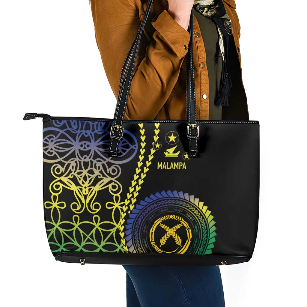 Proudly Ni-Van Sandroing Inspired Leather Tote Bag Malampa Classic Style