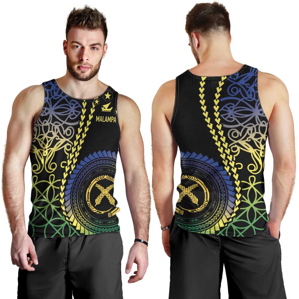 Proudly Ni-Van Sandroing Inspired Men Tank Top Malampa Classic Style LT7 - Polynesian Pride