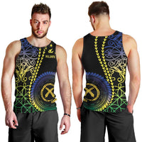 Proudly Ni-Van Sandroing Inspired Men Tank Top Malampa Classic Style LT7 - Polynesian Pride