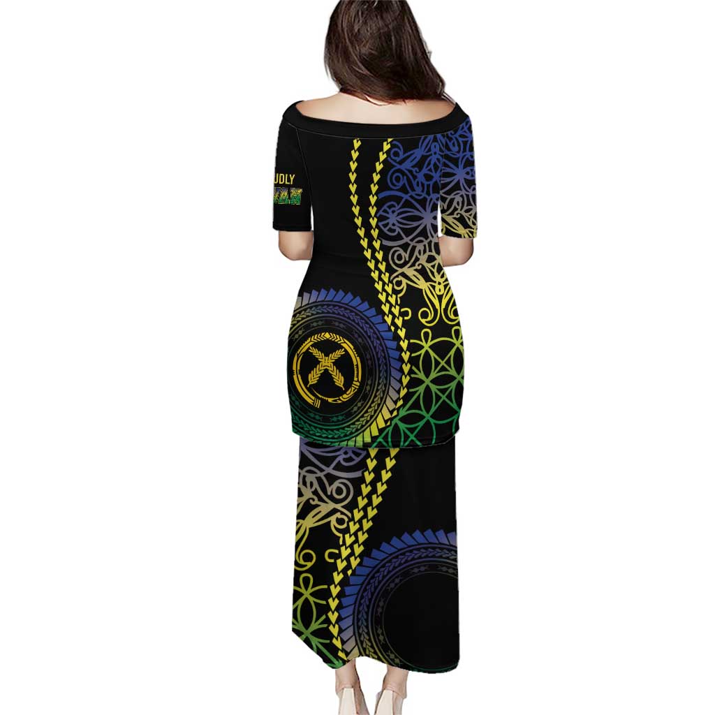 Proudly Ni-Van Sandroing Inspired Puletasi Malampa Classic Style