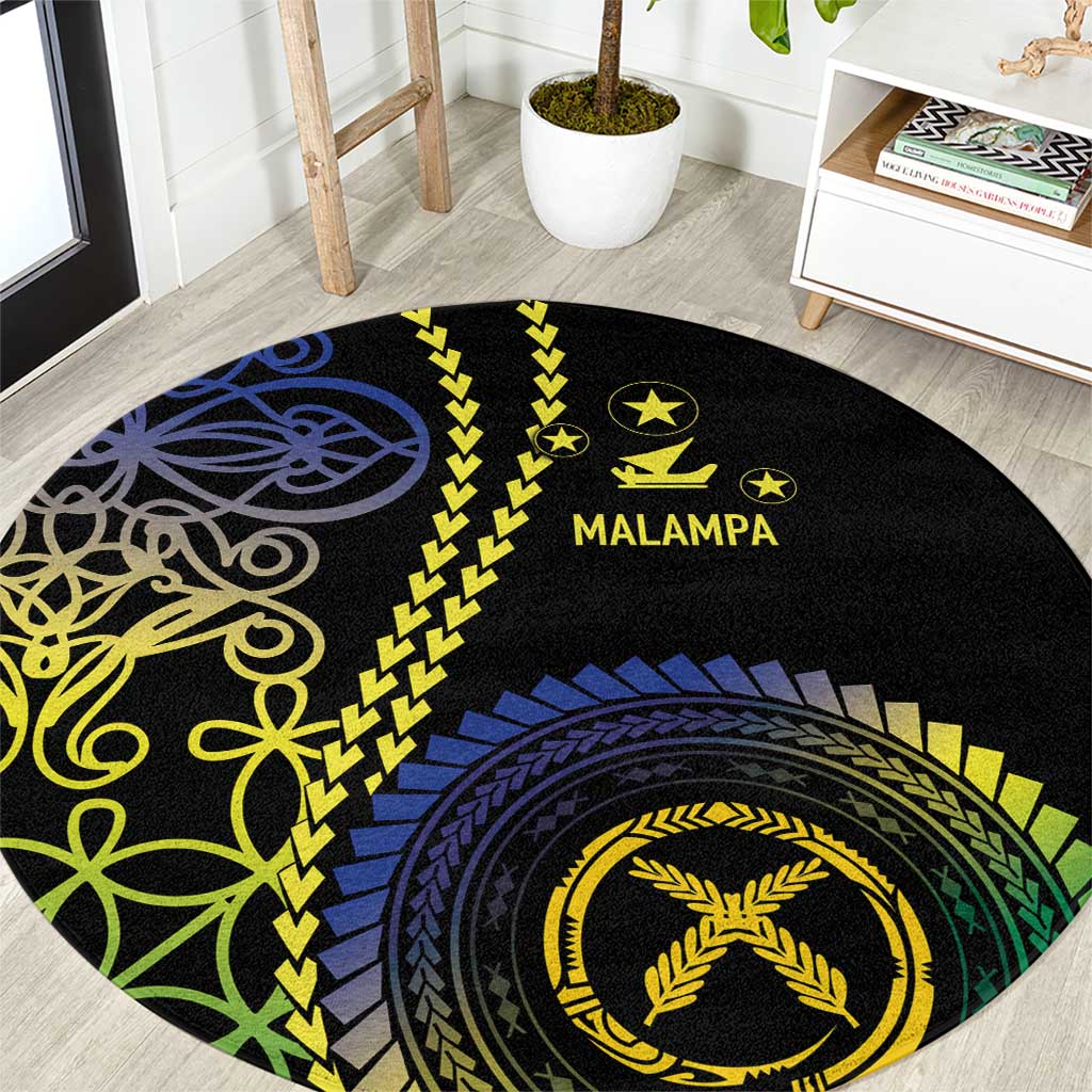 Proudly Ni-Van Sandroing Inspired Round Carpet Malampa Classic Style