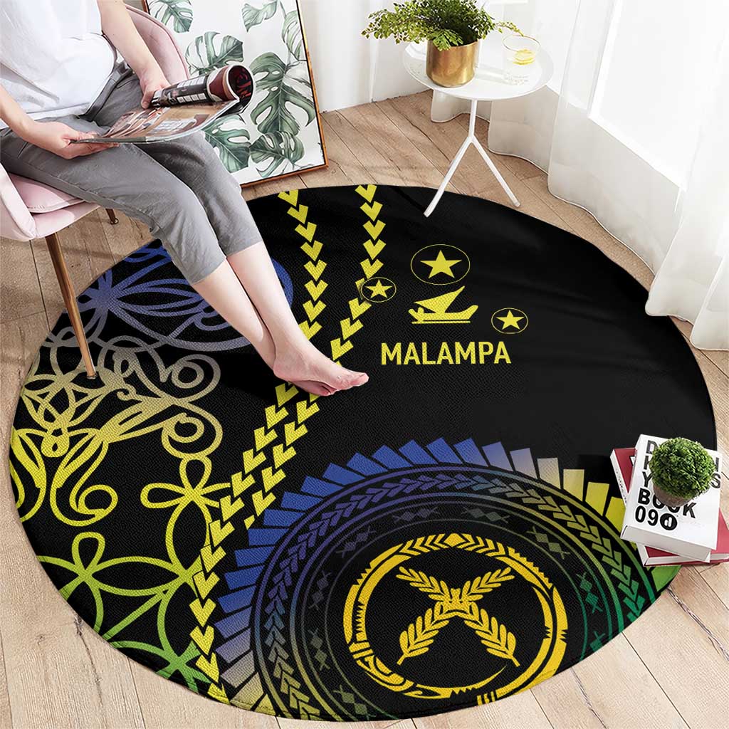 Proudly Ni-Van Sandroing Inspired Round Carpet Malampa Classic Style