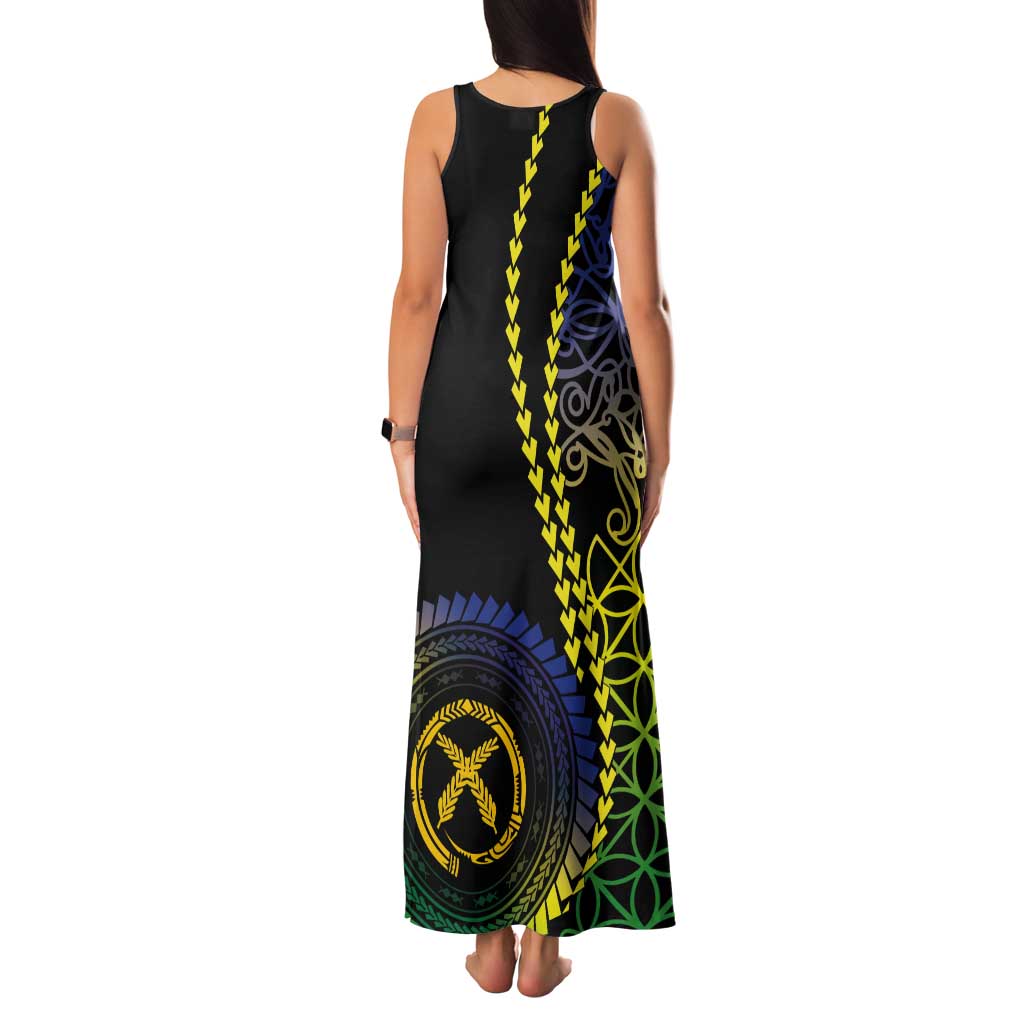 Proudly Ni-Van Sandroing Inspired Tank Maxi Dress Malampa Classic Style