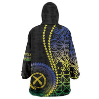 Proudly Ni-Van Sandroing Inspired Wearable Blanket Hoodie Malampa Classic Style LT7 - Polynesian Pride