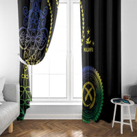 Proudly Ni-Van Sandroing Inspired Window Curtain Malampa Classic Style