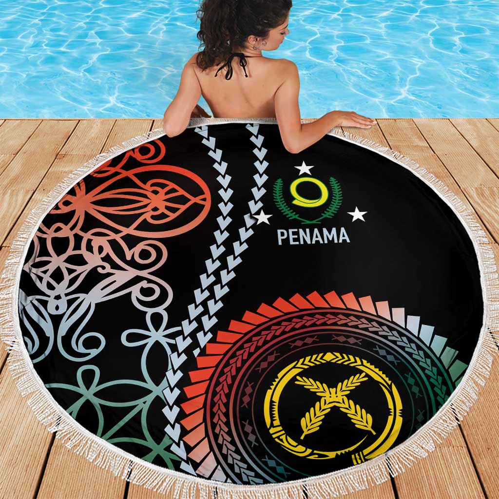 Proudly Ni-Van Sandroing Inspired Beach Blanket Penama Classic Style LT7 - Polynesian Pride